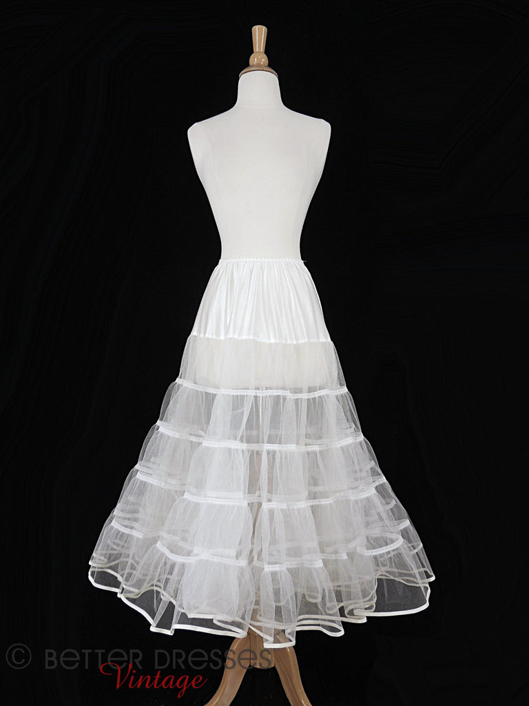 Modern Crinoline for Vintage 50s Styles - full view