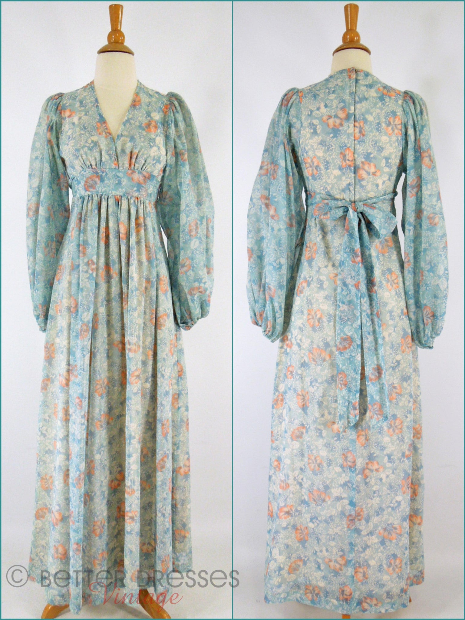 70s boho maxi dress 1970s maxi dress peasant dress floral dress boho by vintagerunway