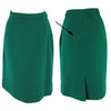 60s Green Wool Suit - skirt