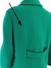 60s Green Wool Suit - moth nibbles