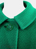 60s Green Wool Suit - detail
