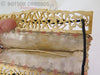 30s Carved Bone and Crochet Purse - interior view 2