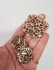 Sarah Coventry brooch and earrings, backs