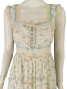 70s/80s Gunne Sax Maxi Sundress bodice