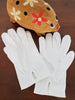 50s Little Girl's Gloves with Floral Embroidery