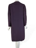 Back view of 1950s Purple Duster Coat