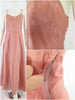 40s pink lace gown - under slip