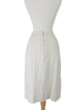 60s Pencil Skirt with Tulips - back