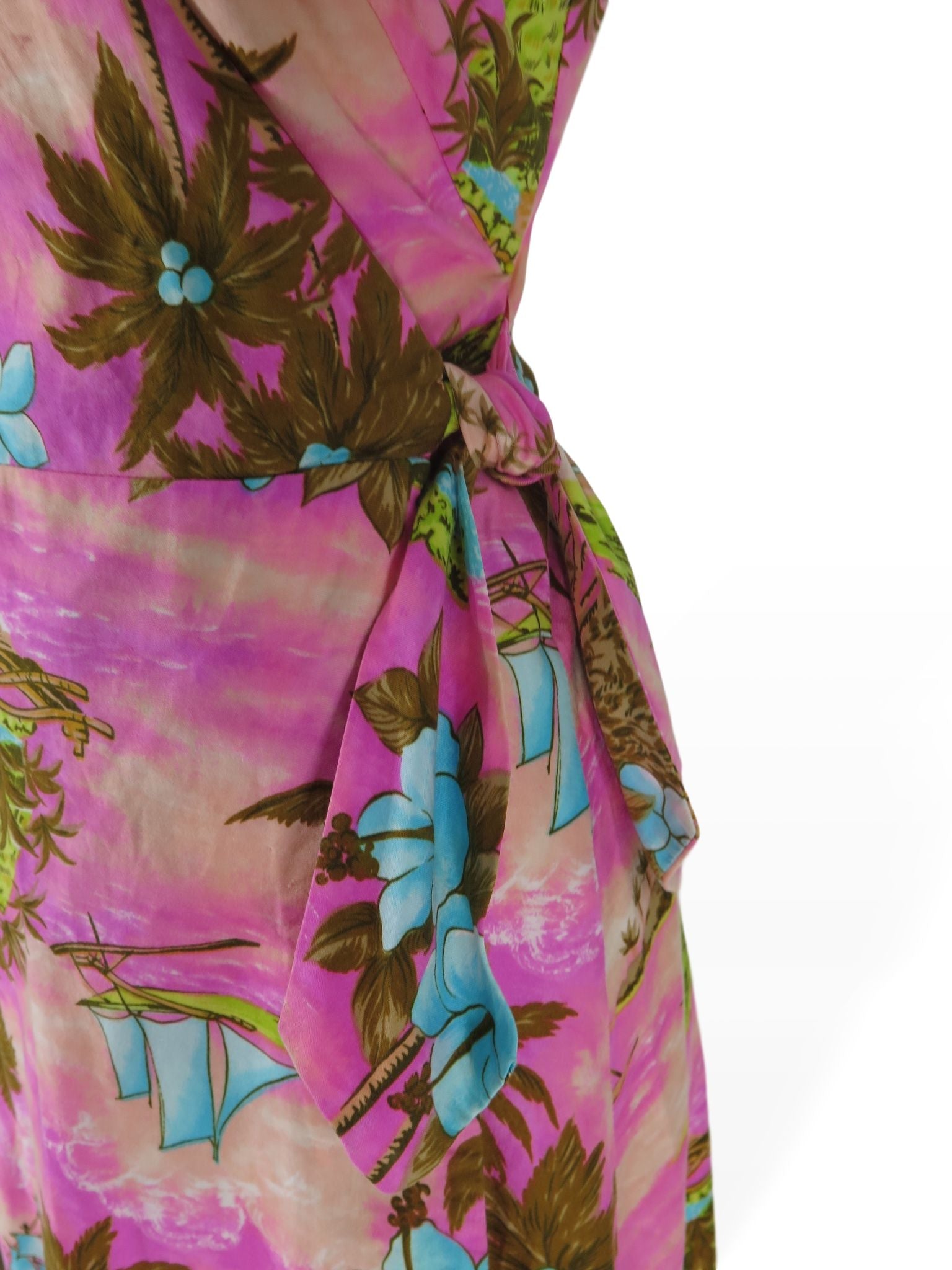 60s/70s Hawaiian Sarong Wrap Dress – Better Dresses Vintage 60s/70s Hawaiian Sarong Wrap Dress – Better Dresses Vintage