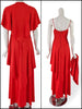Back views of Maxi Disco Dress