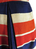 50s Bold Stripe Dress - texture