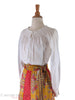 70s Chessa Davis Boho Blouse - angle view