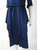 10s Edwardian Blue Silk Dress - skirt