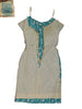 50s/60s Teal Sheath Dress - interior and tag