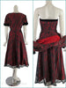 40s/50s Lace Dress & Bolero - back views