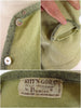 50s/60s Green Wool + Angora Cardigan - details