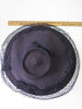 40s/50s Navy New Look Pancake Hat - with ruler