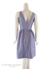 50s/60s Purple Dress - Back