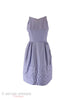50s/60s Purple Party Dress - No mannequin