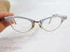 50s Aluminum Cat Eye Eyeglasses