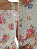 70s Maxi Dress - front closeups
