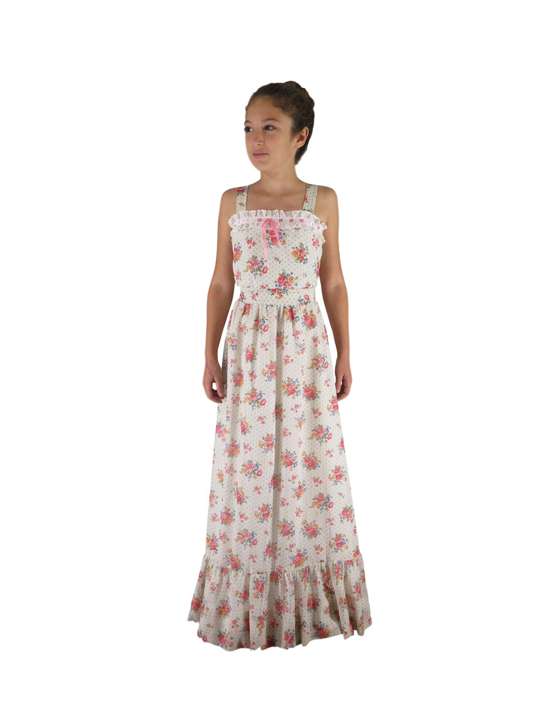 70s Maxi Dress - full view