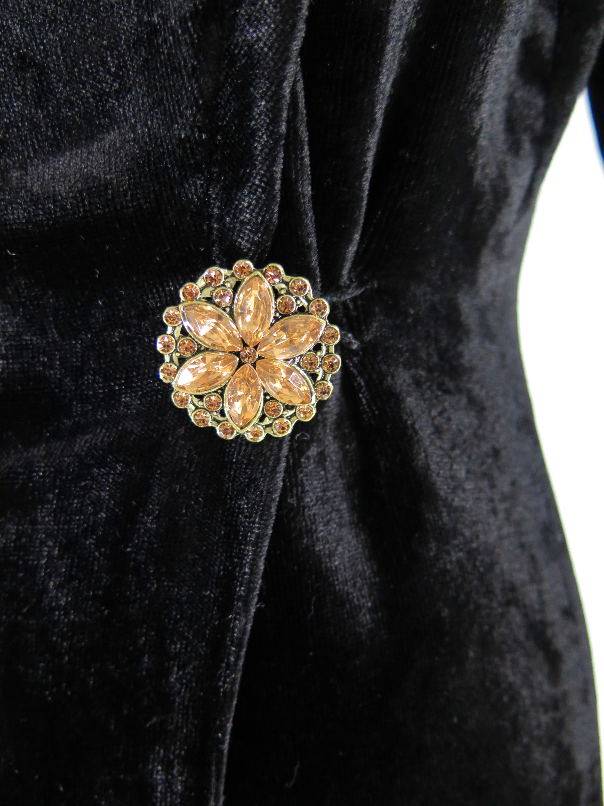 30s Black Velvet Dressing Gown, Evening Gown, Opera Coat - sm, med Better Dresses Vintage 30s Black Velvet Dressing Gown, Evening Gown, Opera Coat - sm, med Better Dresses Vintage