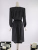 80s does 40s dress back view and labels
