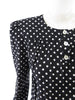 80s does 40s secretary dress - detail