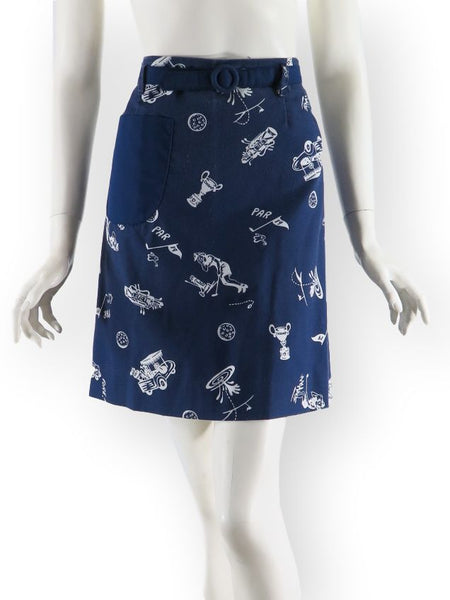Vintage Whimsicals Golf Skirt with Attached Shorts
