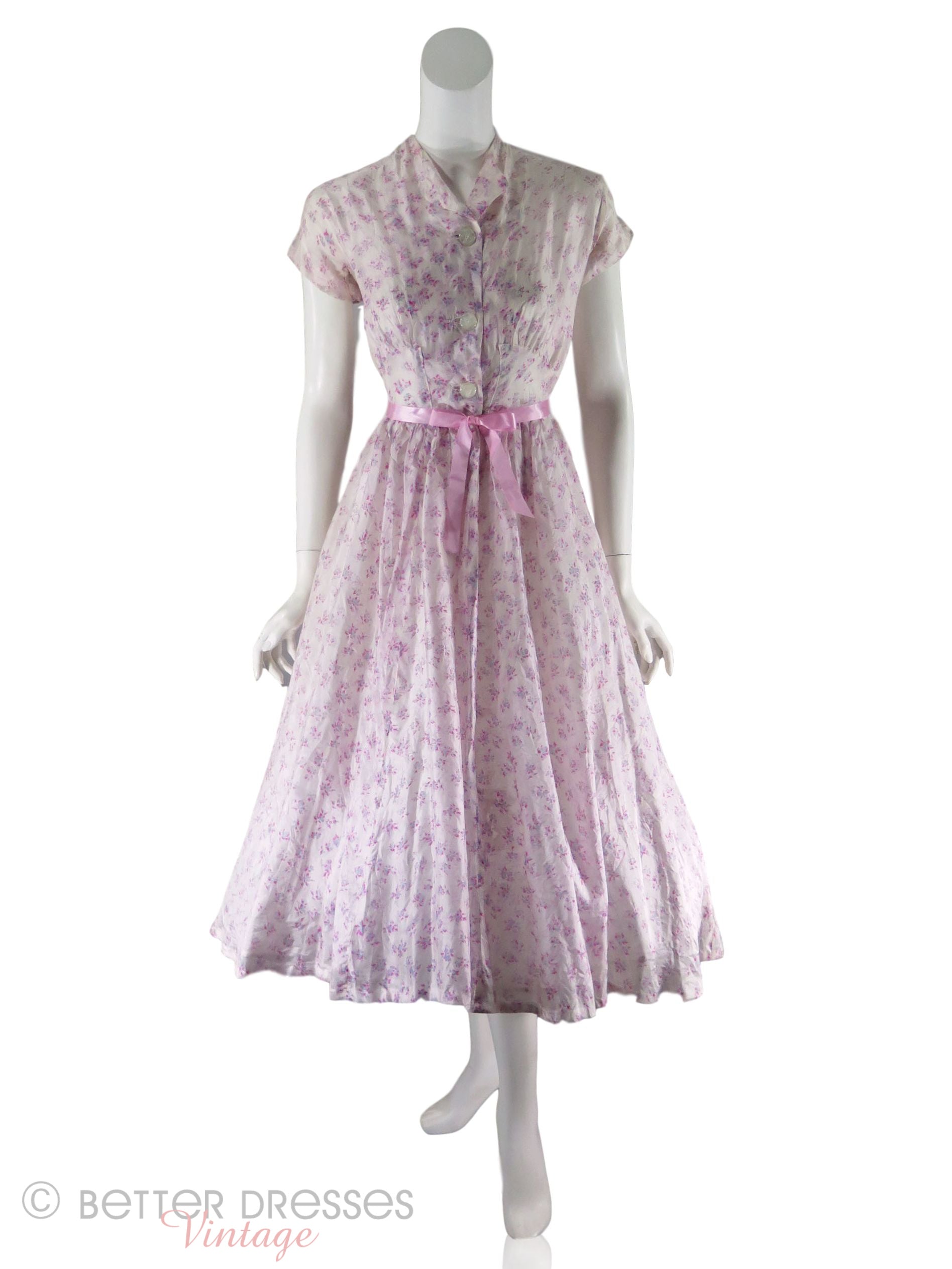 tissue silk dresses 1970s Treacy Lowe Purple Tissue Silk Maxi Dress Indian Block Print