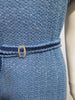belt I made to match the dress, with original 1930s buckle