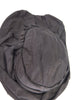 40s Black Taffeta Hat