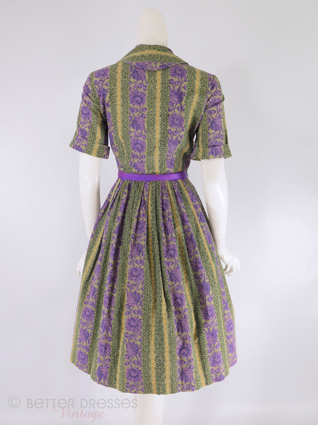 50s/60s Dress Full Skirt Shirtwaist Better Dresses Vintage 50s/60s Dress Full Skirt Shirtwaist Better Dresses Vintage