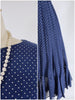 60s 70s Polka Dot Cotton Dress Details