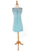 back view of 1960s cocktail mini dress