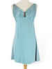 Vintage cocktail shift dress close view