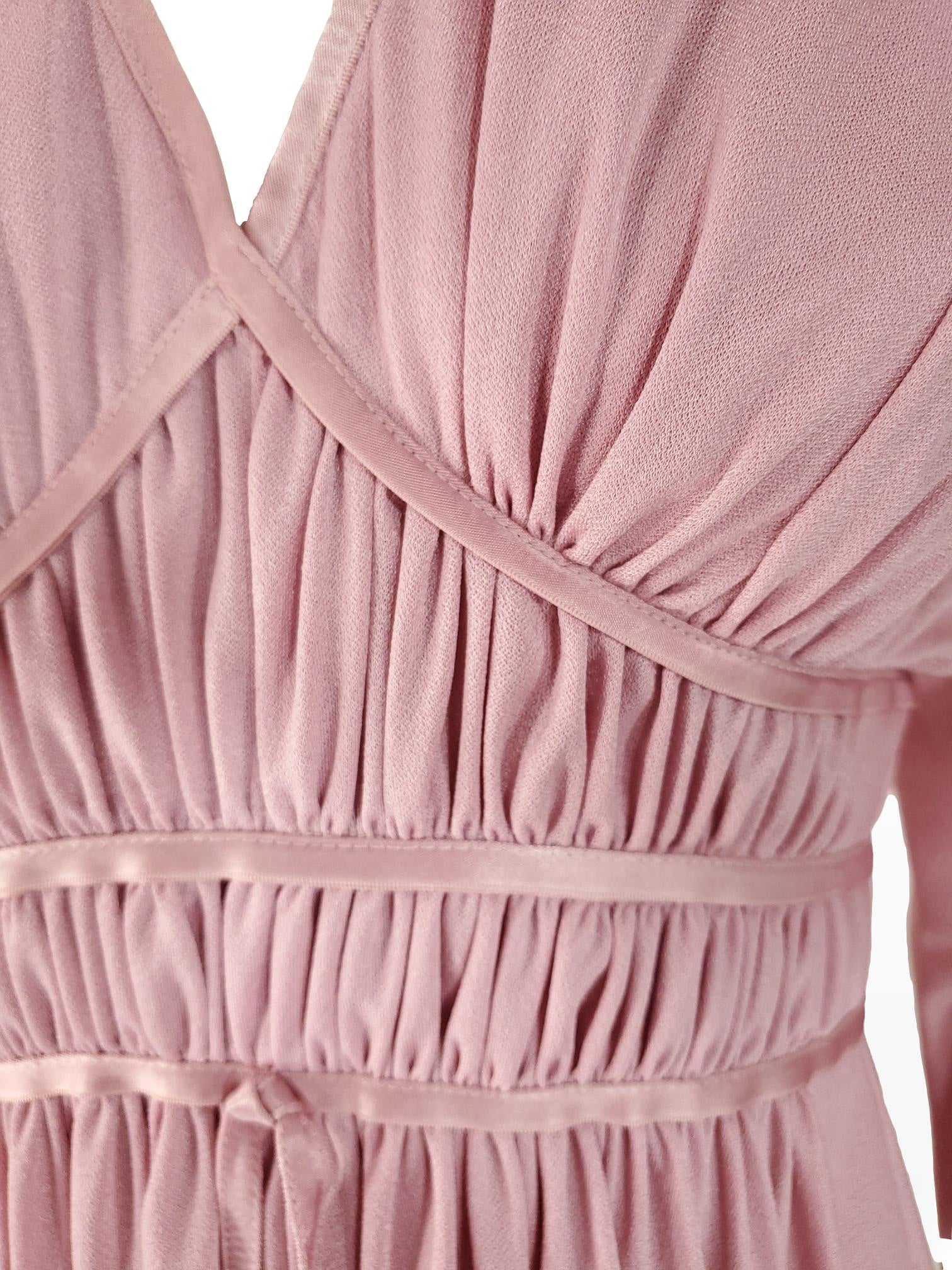 70s/80s Jerry Silverman Goddess Dress in Mauve Pink Better Dresses Vintage 70s/80s Jerry Silverman Goddess Dress in Mauve Pink Better Dresses Vintage