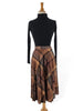 70s Plaid Skirt - full view