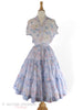 additional front view of 1940s or 1950s cotton patio dress