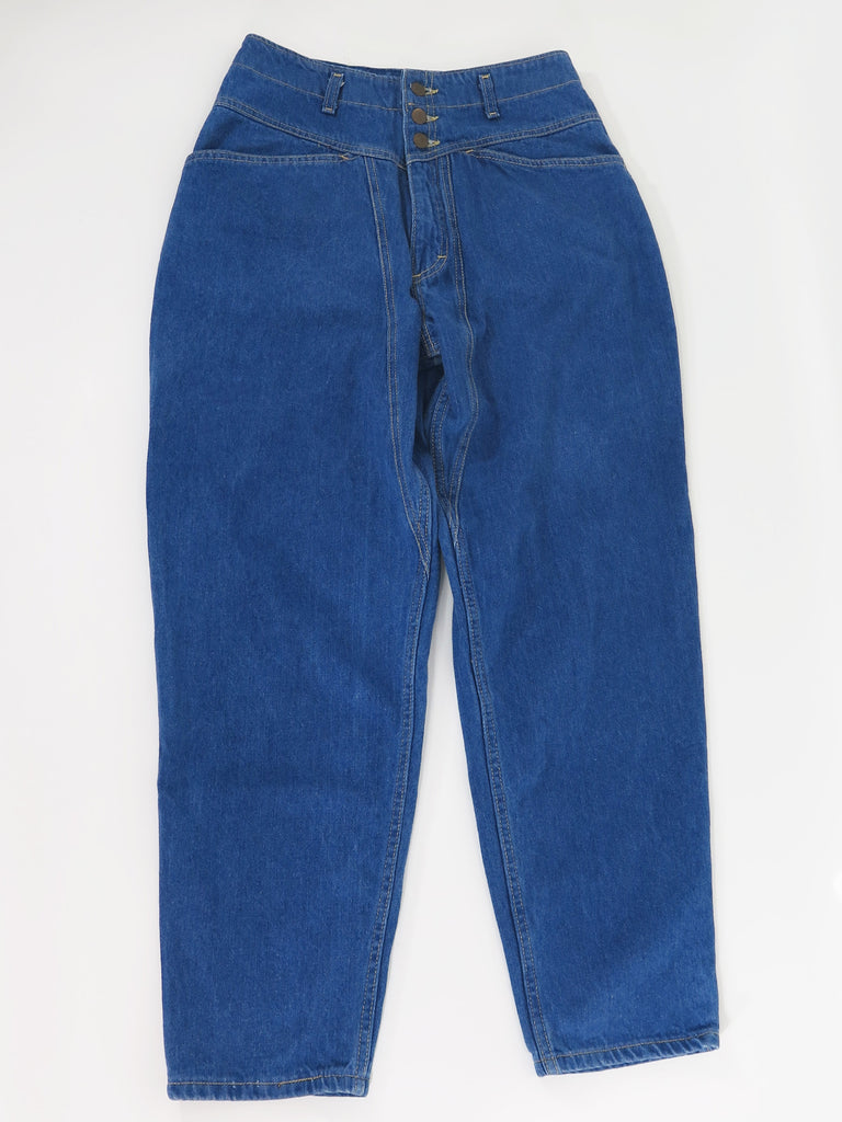 80s jeans - front view