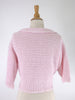 50s Style Cardigan in Pink Crochet