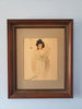 Thomas McIlvaine framed antique print