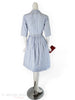 vintage shirtwaist dress back view