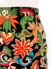 80s Maxi Skirt in Bold Jacobean Print - med