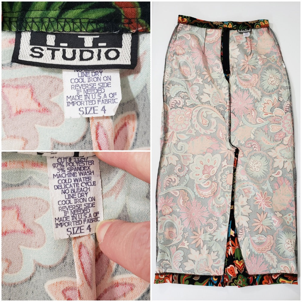 Women's plus size maxi skirts 80s hot sale
