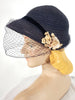 50s veil hat