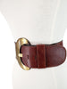 80s Leather Belt - Detail view
