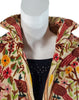 collar detail on North African embroidered jacket