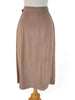 Vintage Taupe Skirt Back Close View